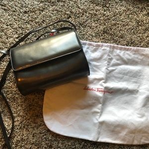 Salvatore Ferragamo Gunmetal purse